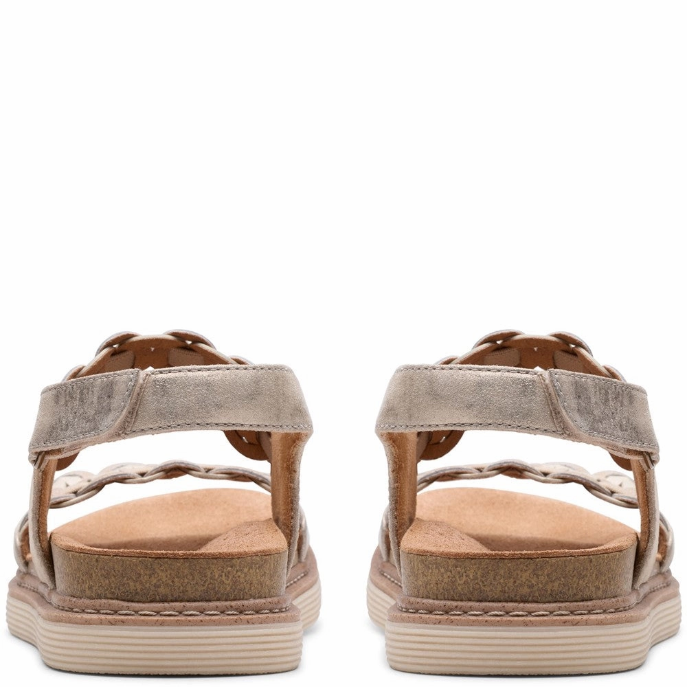 Clarks Arwell Glide Sandals Women's Sneakers Casual Walking Shoes