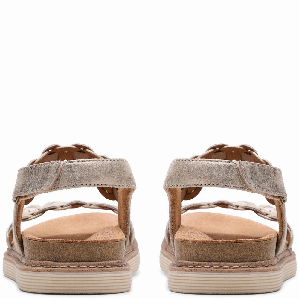 Clarks Arwell Glide Sandals Women's Sneakers Casual Walking Shoes