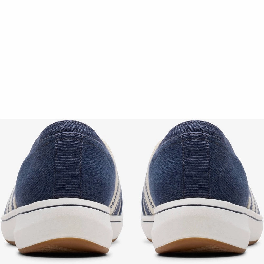 Clarks Brinkley Sky Mist Shoes Women's Sneakers Casual Walking Shoes