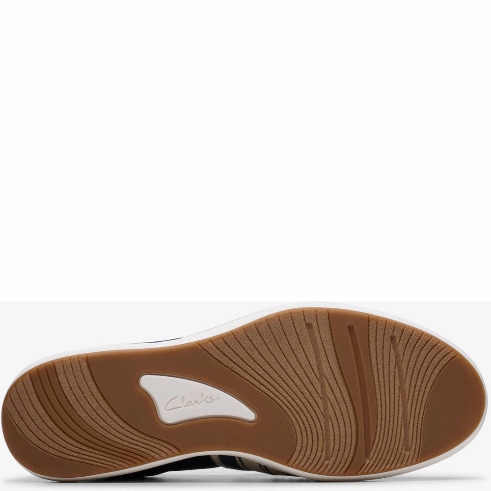 Clarks Brinkley Sky Mist Shoes Women's Sneakers Casual Walking Shoes