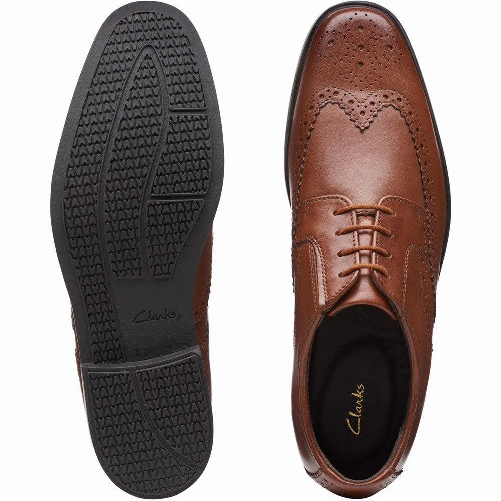 Clarks Howard Wing Shoes Men's Sports Casual Shoes