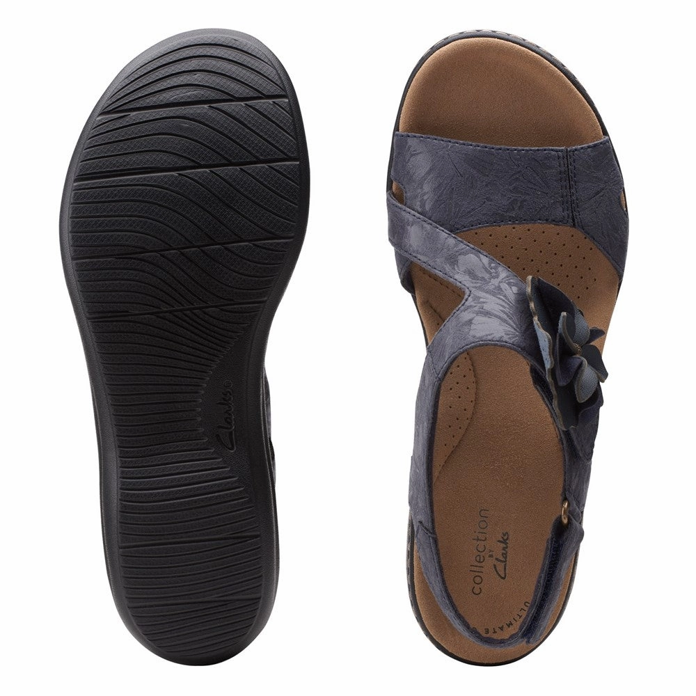 Clarks Laurieann Bea Riptape Sandals Women's Sneakers Casual Walking Shoes
