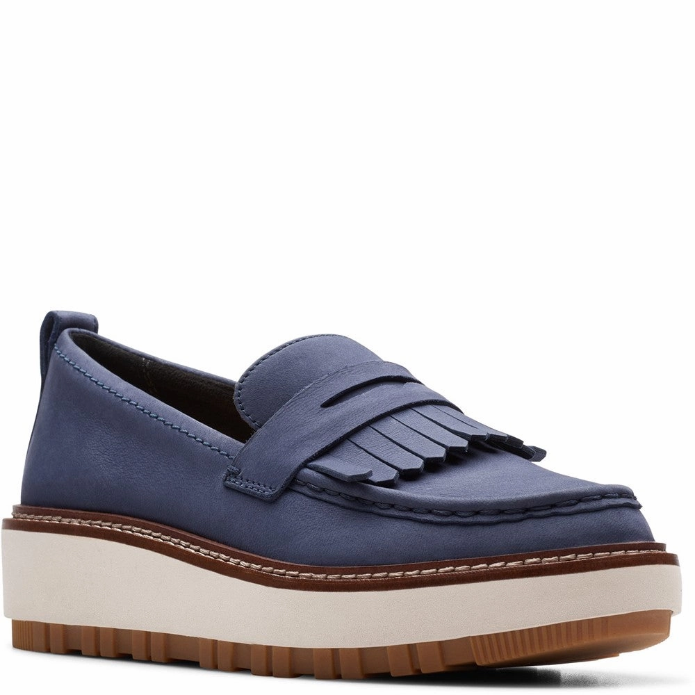 Clarks Orianna Loafer Shoes Lightweight Running Shoes,Slip On Athletic Shoes,Breathable Workout Shoes