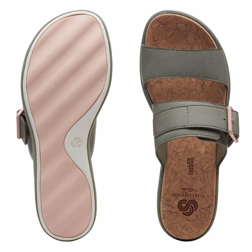 Clarks Step June Tide Slip On Shoe Women's Sneakers Casual Walking Shoes
