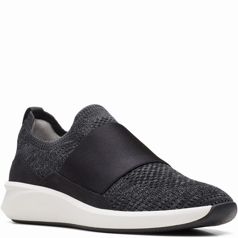 Clarks Un Rio Knit  Shoes Lightweight Running Shoes,Slip On Athletic Shoes,Breathable Workout Shoes