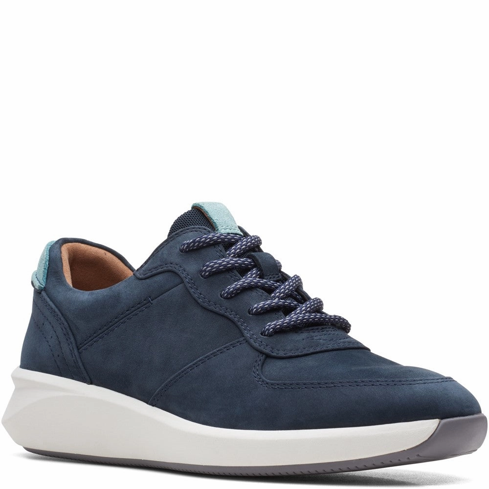 Clarks Un Rio Sprint Lace Shoes Lightweight Running Shoes,Slip On Athletic Shoes,Breathable Workout Shoes