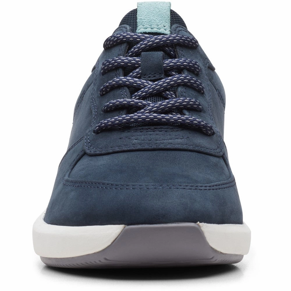 Clarks Un Rio Sprint Lace Shoes Women's Sneakers Casual Walking Shoes