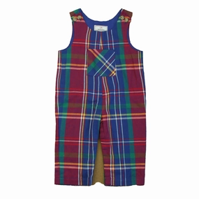 Classic Prep Boys Adirondack Plaid Romper Size: 9-12 Months 2-piece outfit boys, toddler matching sets