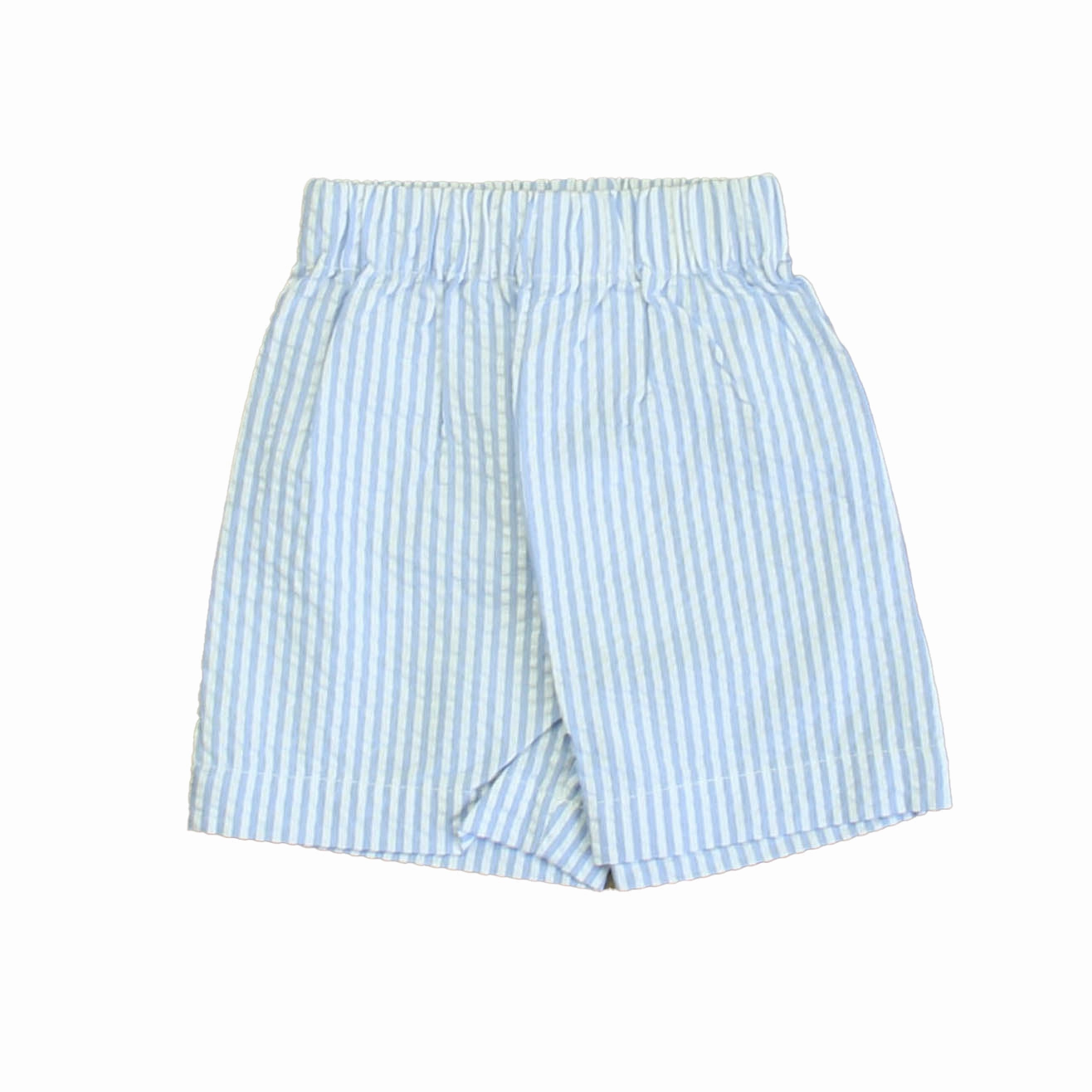 Classic Prep Boys Blue & White Stripe Shorts Size: 6-9 Months boys athletic shorts, cargo shorts boys