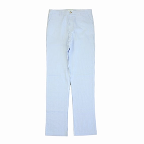 Classic Prep Boys Blue Seersucker Pants Size: 2-5T boys jogger pants, school uniform pants boys