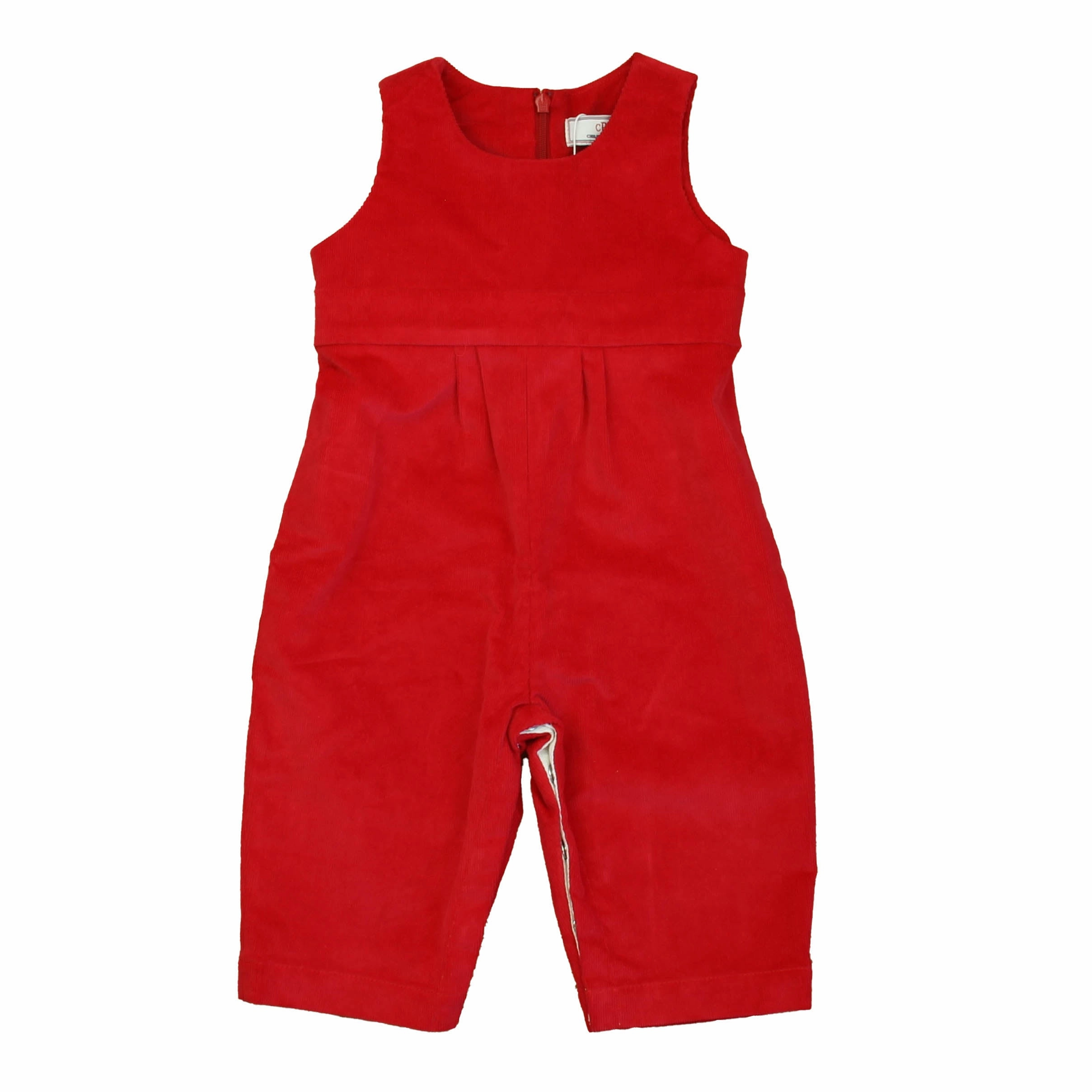 Classic Prep Boys Crimson Romper Boys Summer Matching Set
