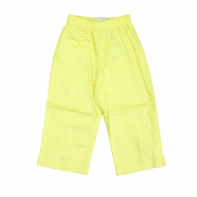 Classic Prep Boys Limelight Yellow Pants Size: 2-5T boys jogger pants, school uniform pants boys