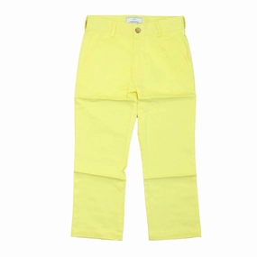 Classic Prep Boys Limelight Yellow Pants Size: 6-14 Years boys jogger pants, school uniform pants boys