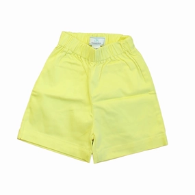 Classic Prep Boys Limelight Yellow Shorts Size: 12-24 Months boys athletic shorts, cargo shorts boys