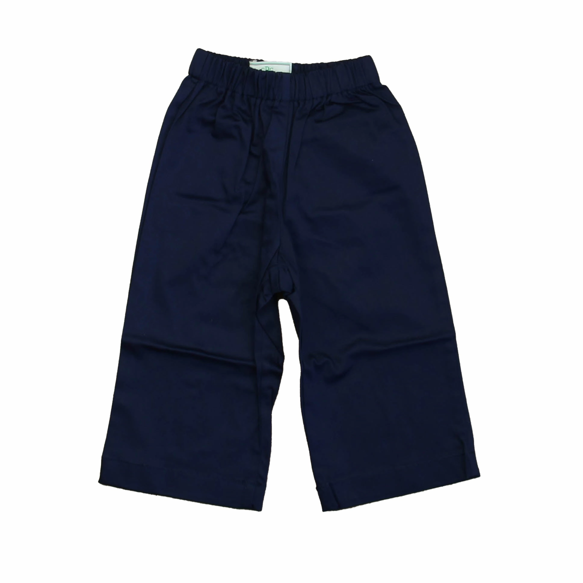 Classic Prep Boys Medieval Blue Pants Size: 9-12 Months Boys Elastic Waist Trousers