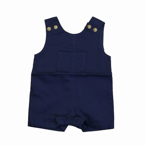 Classic Prep Boys Medieval Blue Romper 2-piece outfit boys, toddler matching sets