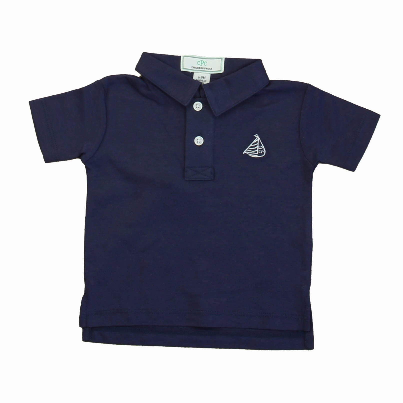 Classic Prep Boys Navy Polo Shirt Size: 0-6 Months graphic tees for boys, polo shirts boys