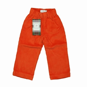Classic Prep Boys Pureed Pumpkin Corduroy Pants Size: 6-9 Months boys jogger pants, school uniform pants boys