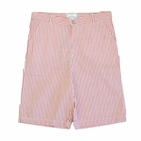 Classic Prep Boys Red | White Stripe Shorts boys athletic shorts, cargo shorts boys