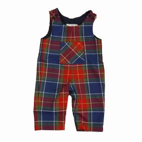 Classic Prep Boys Scottish Tartan Romper 2-piece outfit boys, toddler matching sets