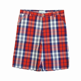 Classic Prep Boys Summer Plaid Shorts Size: 6-14 Years boys athletic shorts, cargo shorts boys