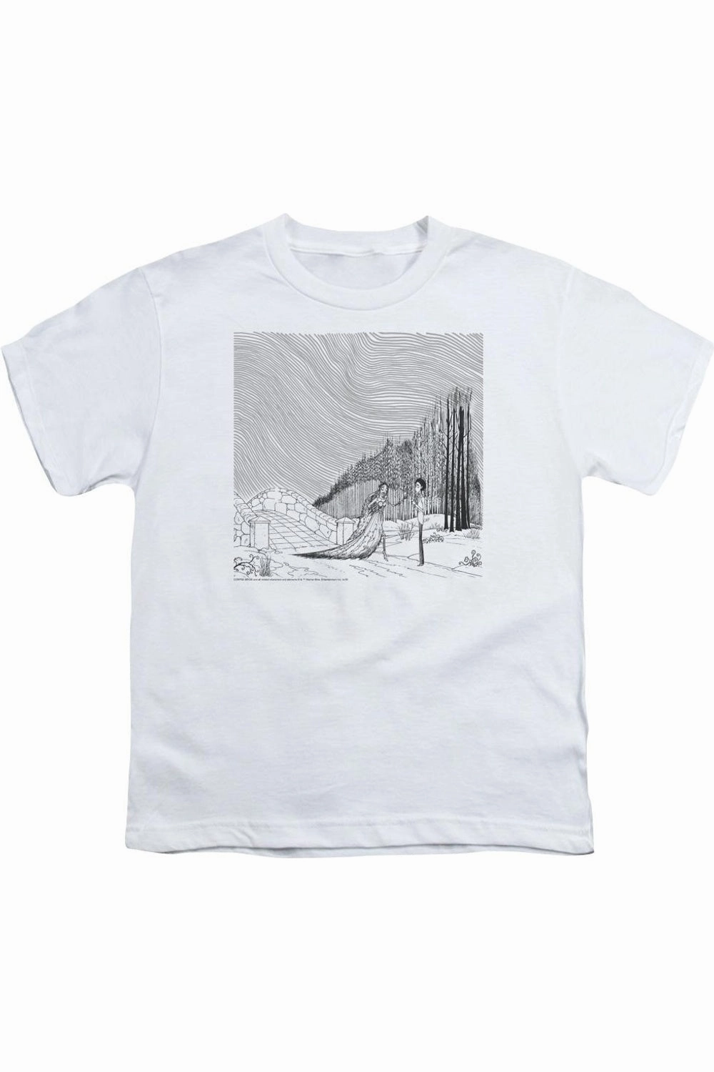 Corpse Bride My Darling Short Sleeve Youth Tee / T-Shirt graphic tees for boys, polo shirts boys