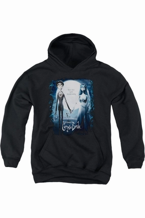 Corpse Bride Poster Youth Pull Over Hoodie / Hooded Sweatshirt graphic tees for boys, polo shirts boys