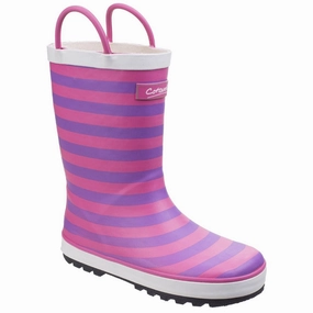 Cotswold Captain Stripy Wellies Kids Athletic Shoes,Toddler Sports Shoes,Youth Casual Shoes