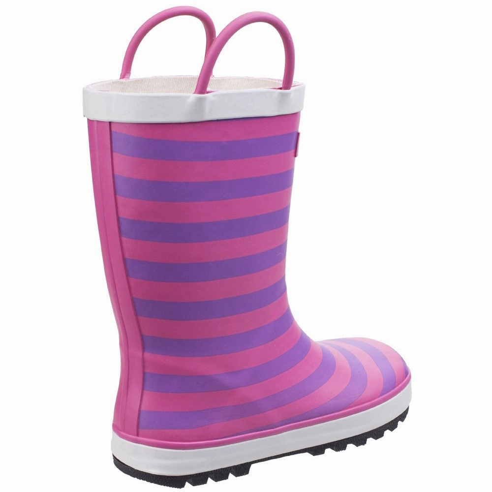 Cotswold Captain Stripy Wellies Boys SneakersBoys Running Shoes