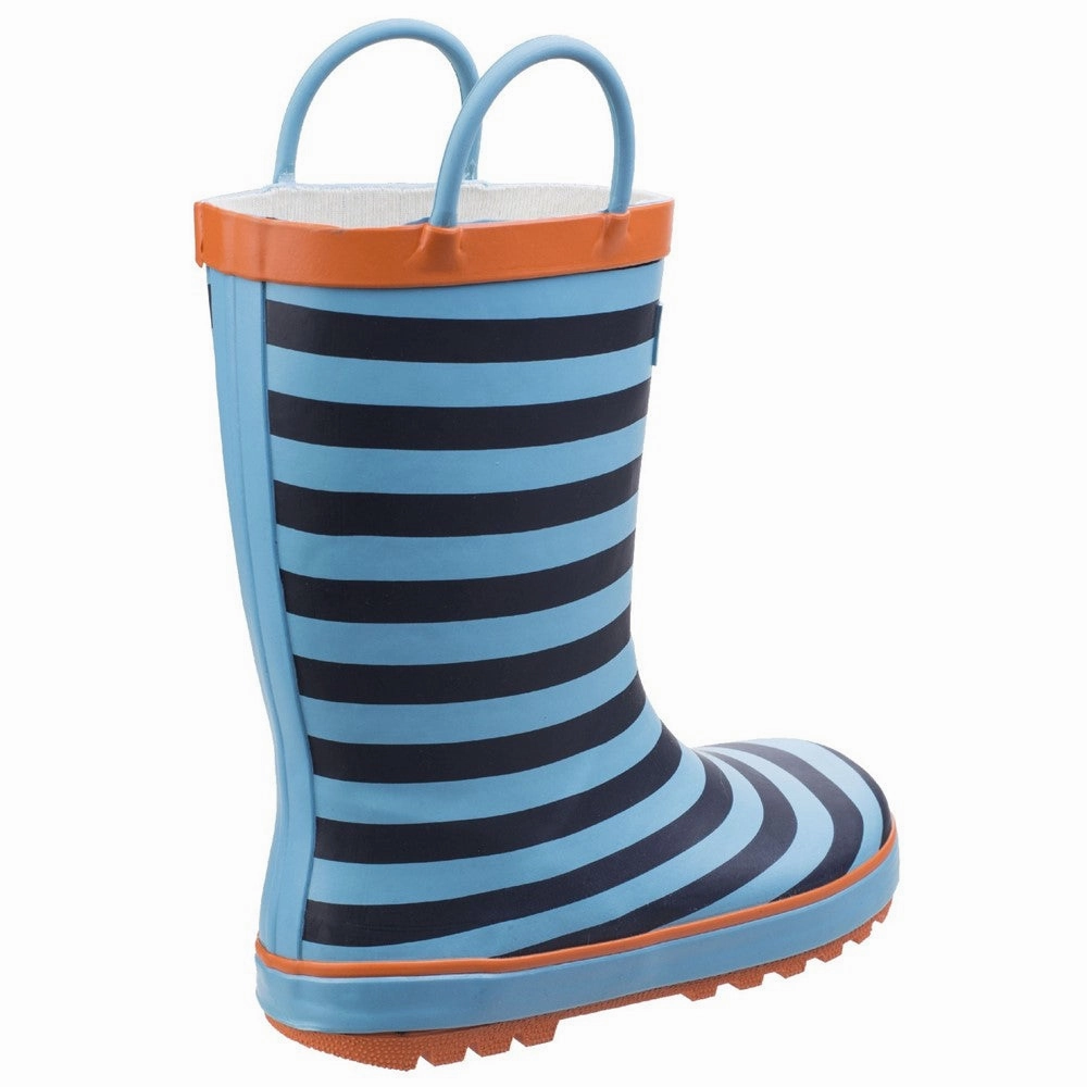 Cotswold Captain Stripy Wellies Girls Sneakers Girls Running Shoes