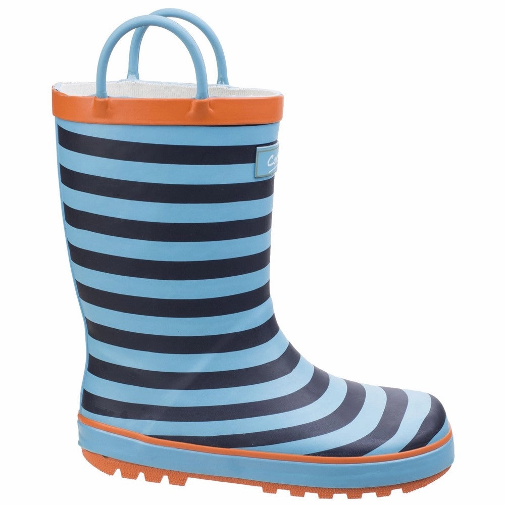 Cotswold Captain Stripy Wellies Girls Sneakers Girls Running Shoes