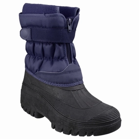 Cotswold Chase Touch Fastening and Zip up Winter Boot Lightweight Running Shoes,Slip On Athletic Shoes,Breathable Workout Shoes