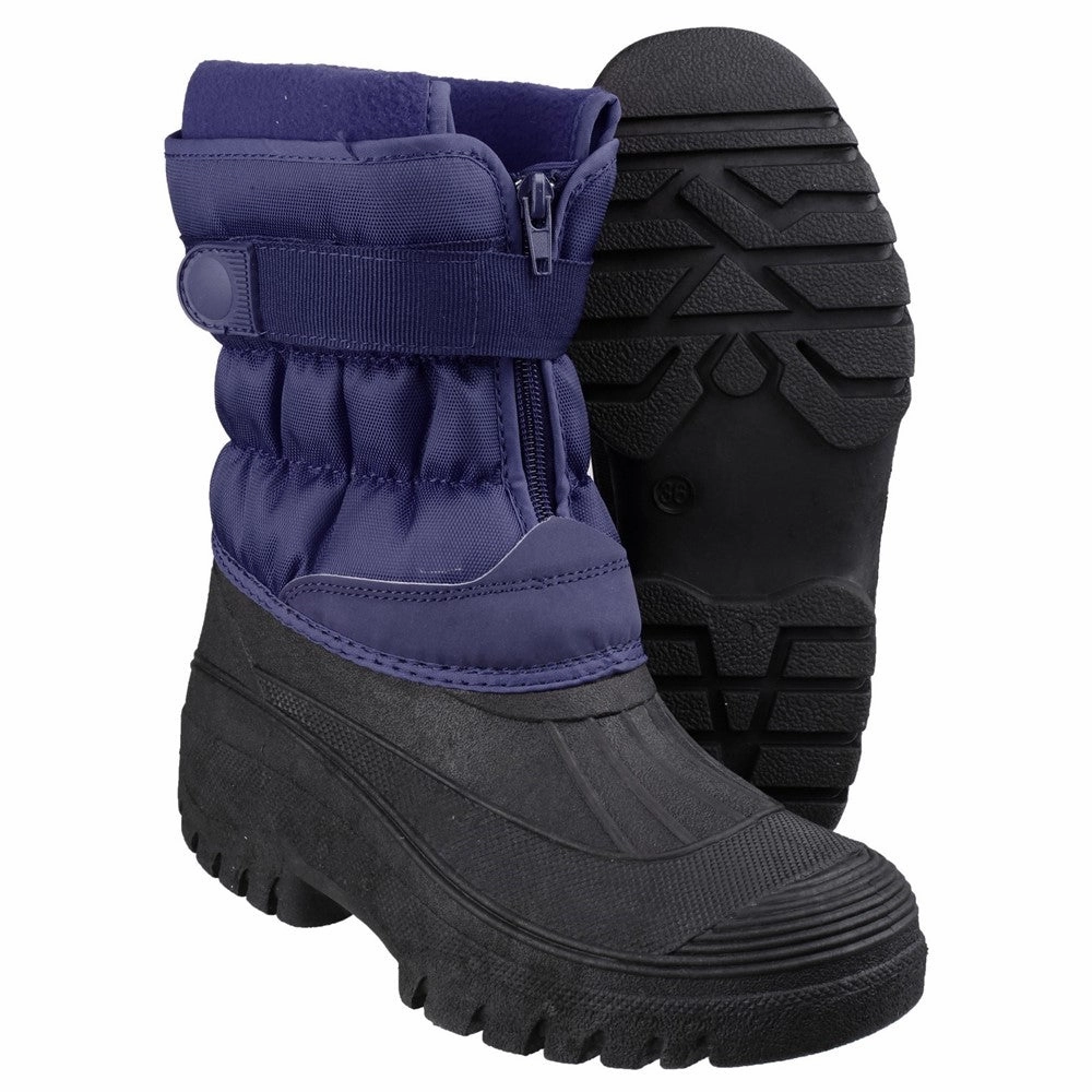 Cotswold Chase Touch Fastening and Zip up Winter Boot Women's Sneakers Casual Walking Shoes