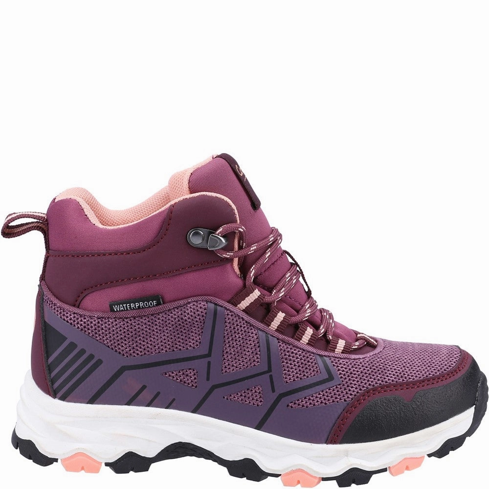 Cotswold Coaley Lace Recycled Hiking Boots Girls Sneakers Girls Running Shoes