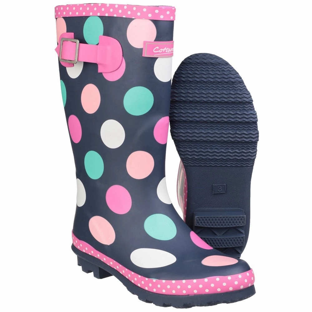 Cotswold Dotty Jnr Pull On Wellington Boot Boys SneakersBoys Running Shoes