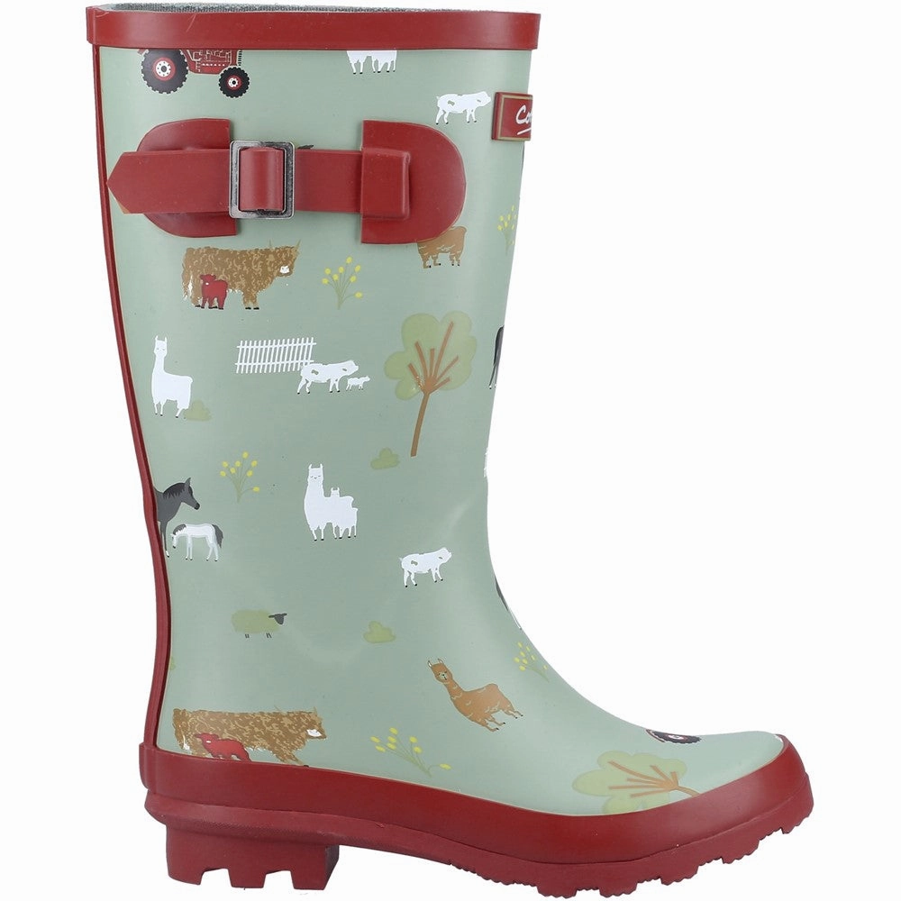 Cotswold Farmyard Junior Wellington Girls Sneakers Girls Running Shoes