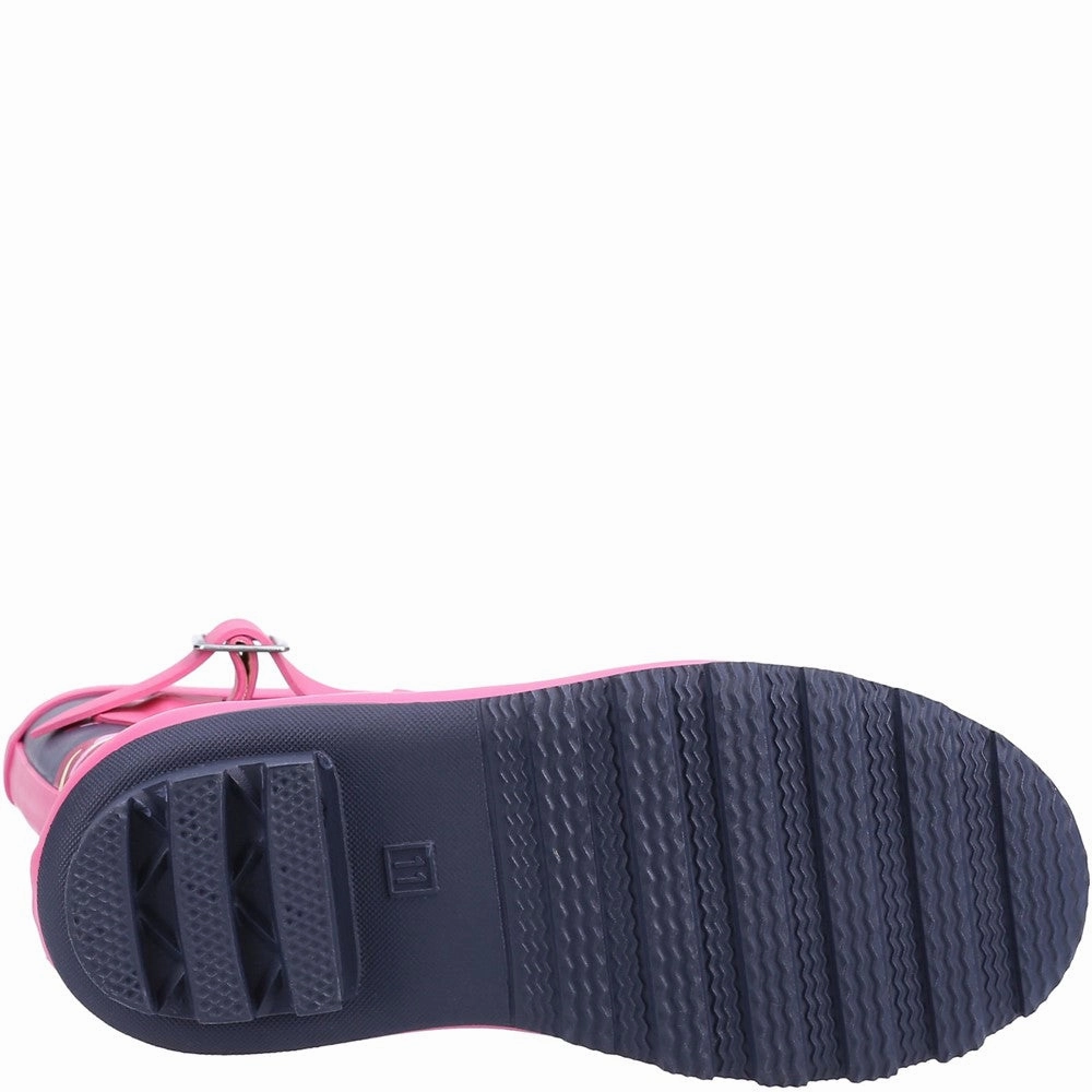 Cotswold Flower Wellington Boot Girls Sneakers Girls Running Shoes