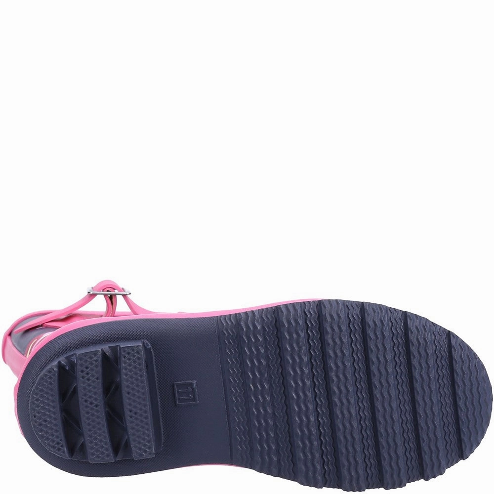 Cotswold Flower Wellington Boot Girls Sneakers Girls Running Shoes