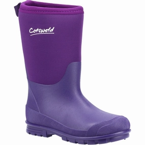 Cotswold Hilly Neoprene Childrens Wellington Boot Kids Athletic Shoes,Toddler Sports Shoes,Youth Casual Shoes
