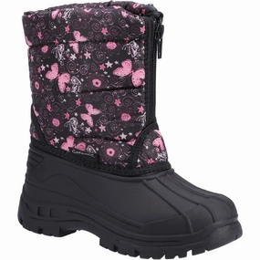 Cotswold Iceberg Zip Snow Boot Kids Athletic Shoes,Toddler Sports Shoes,Youth Casual Shoes