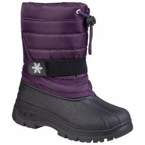 Cotswold Icicle Toggle Lace Snow Boot Kids Athletic Shoes,Toddler Sports Shoes,Youth Casual Shoes