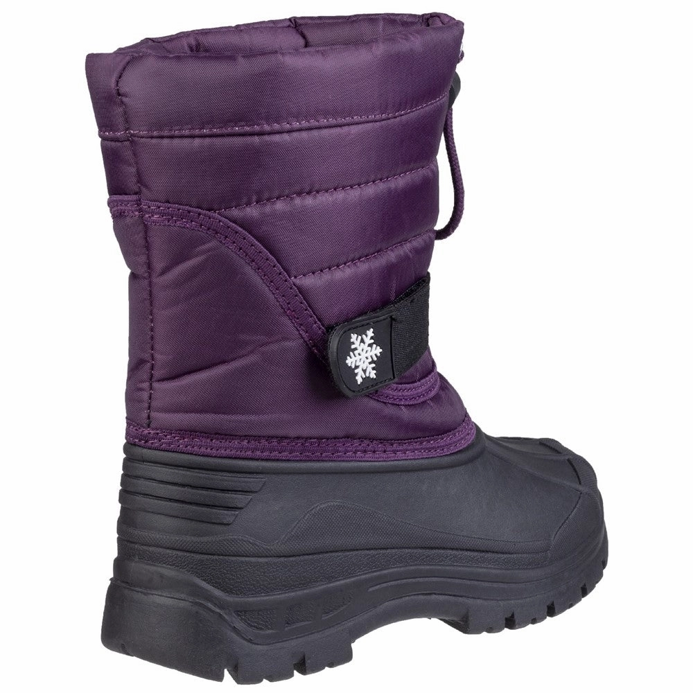 Cotswold Icicle Toggle Lace Snow Boot Girls Sneakers Girls Running Shoes