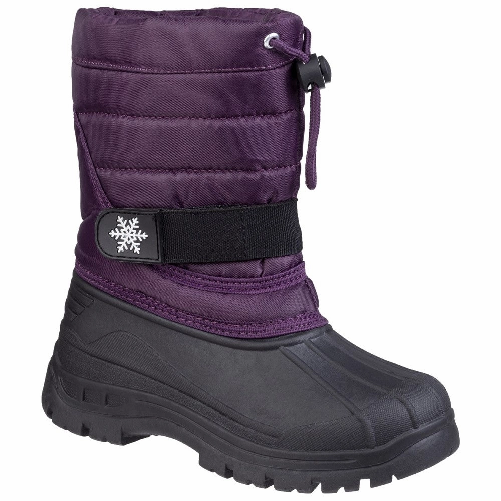 Cotswold Icicle Toggle Lace Snow Boot Kids Tennis Shoes,Toddler Athletic Shoes,Youth Casual Shoes