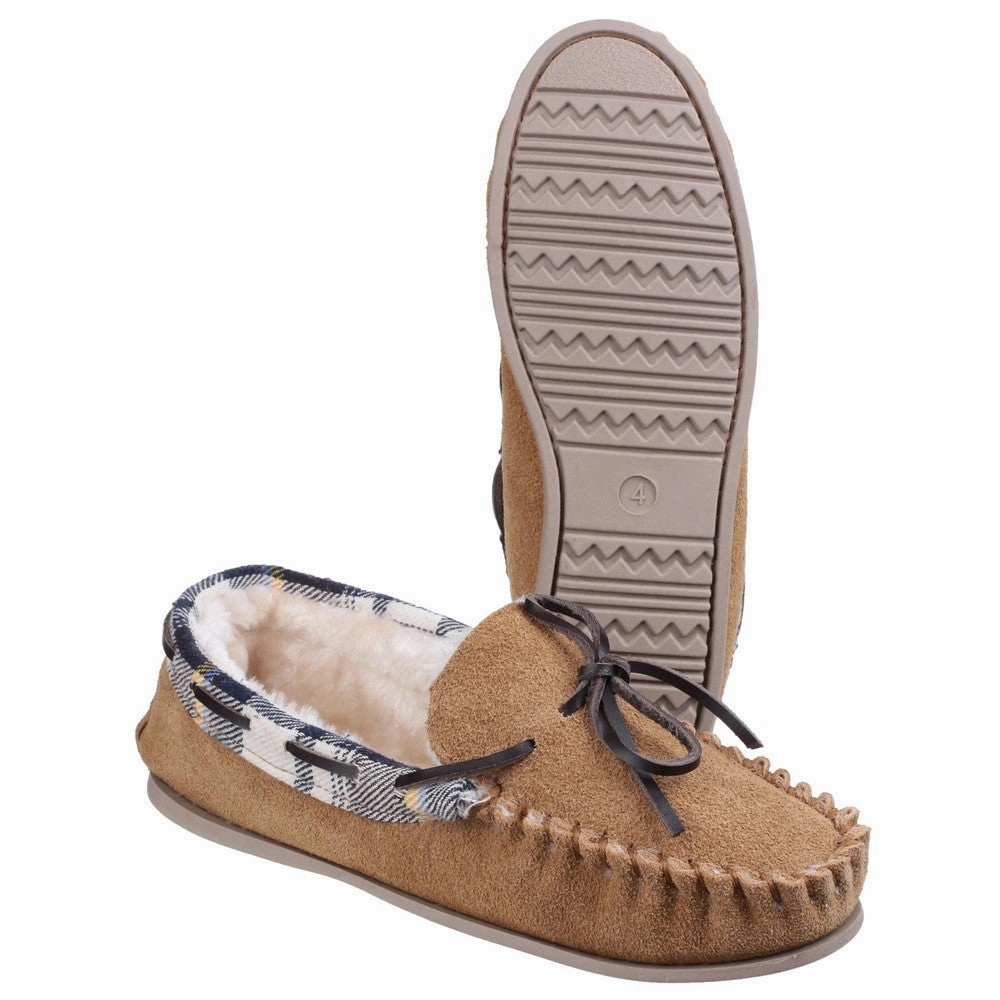 Cotswold Kilkenny Moccasin Slipper Women's Sneakers Casual Walking Shoes