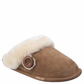 Cotswold Lechlade Sheepskin Mule Slipper Lightweight Running Shoes,Slip On Athletic Shoes,Breathable Workout Shoes