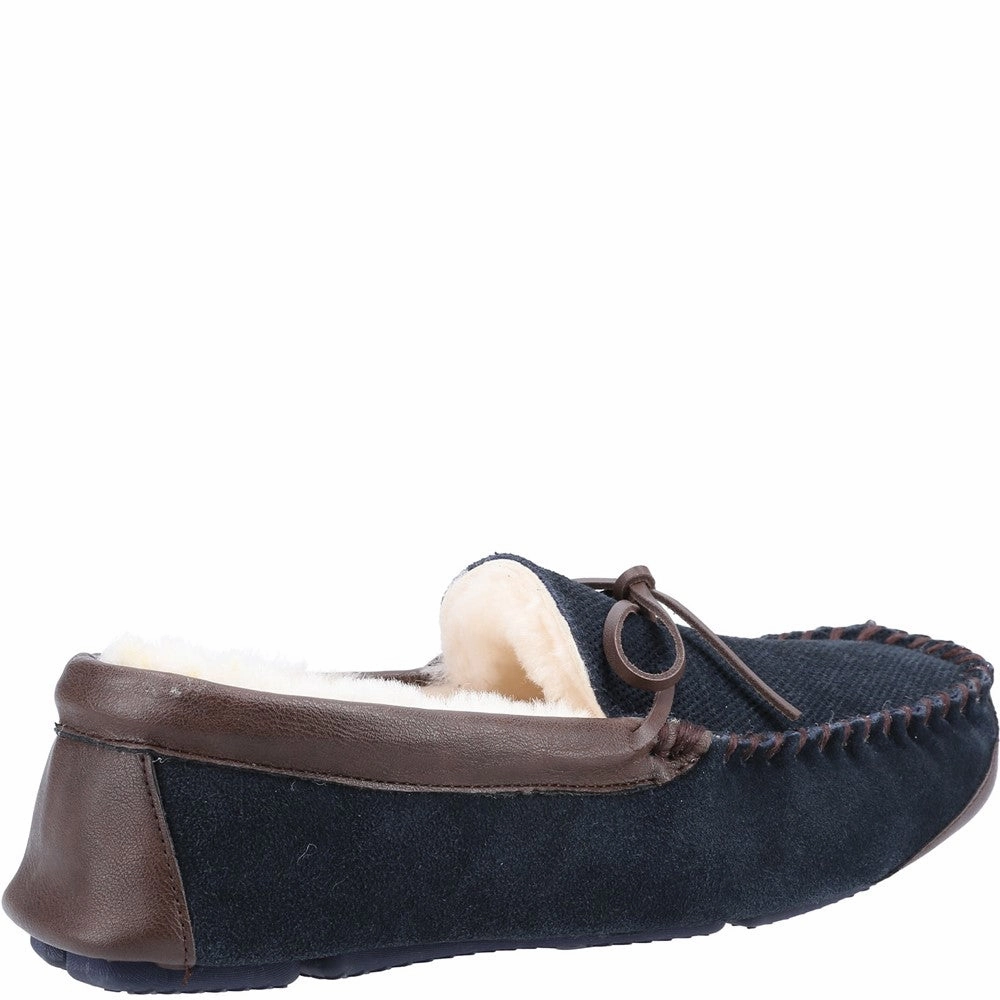 Cotswold Northwood Sheepskin Moccasin Slipper Men's Sports Casual Shoes