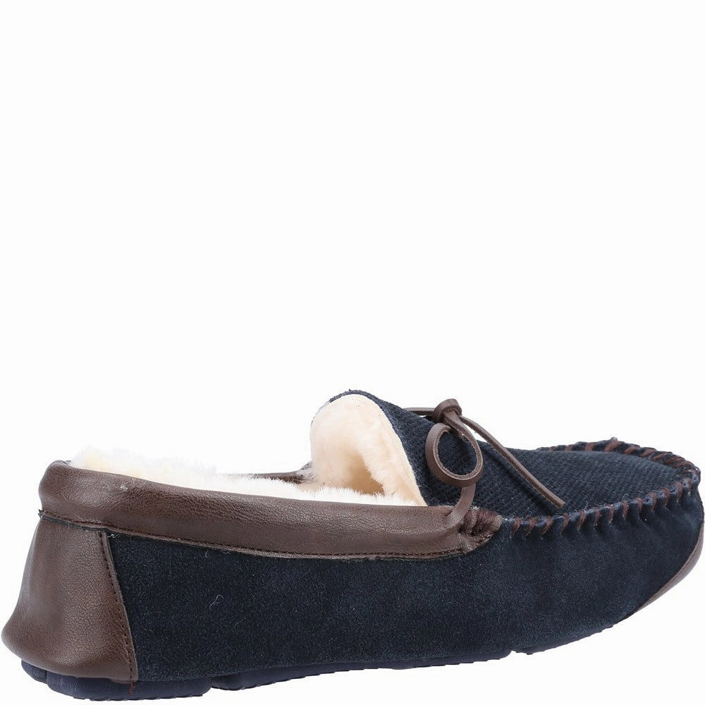 Cotswold Northwood Sheepskin Moccasin Slipper Men's Sports Casual Shoes