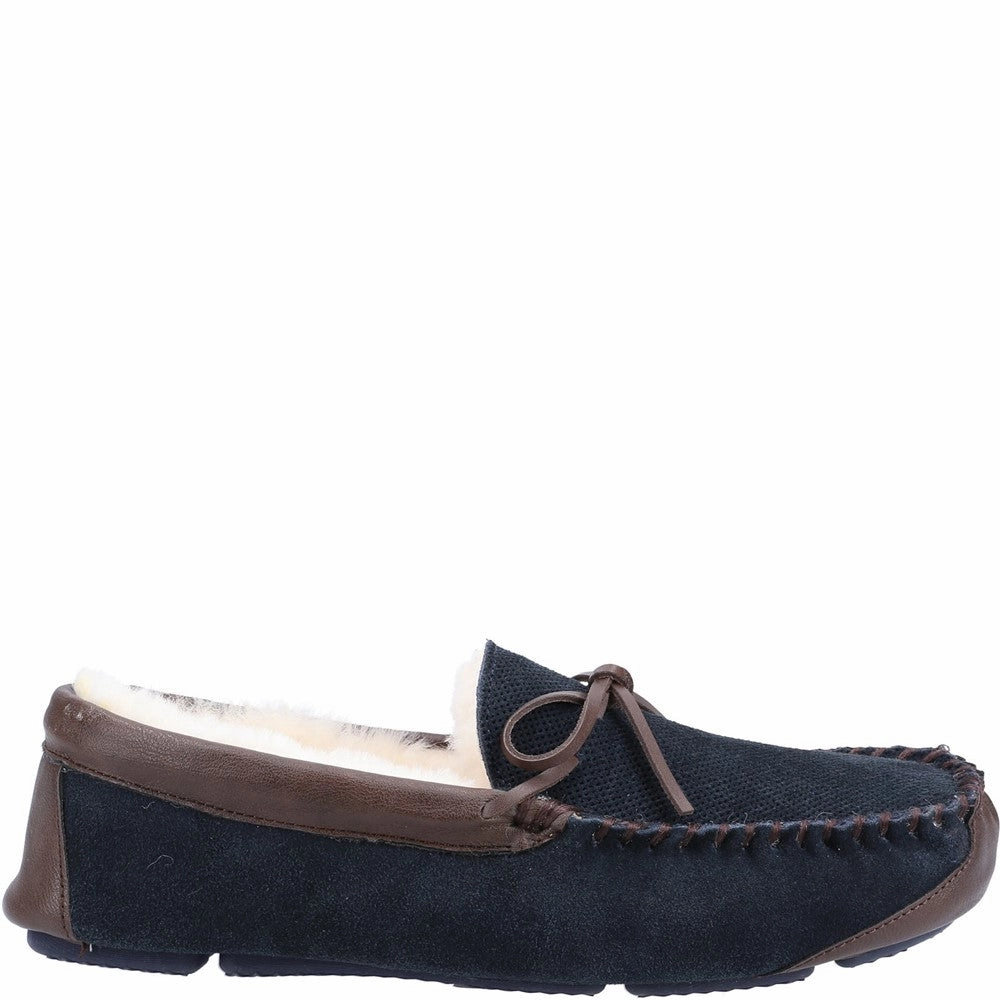 Cotswold Northwood Sheepskin Moccasin Slipper Men's Sports Casual Shoes