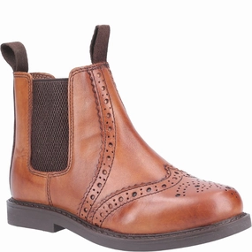 Cotswold Nympsfield Brogue Pull On Chelsea Boots Kids Athletic Shoes,Toddler Sports Shoes,Youth Casual Shoes