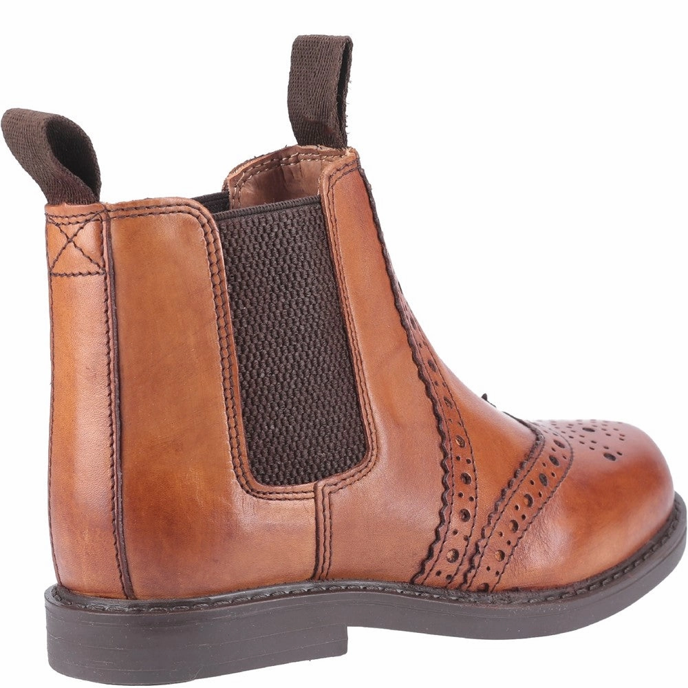 Cotswold Nympsfield Brogue Pull On Chelsea Boots Boys SneakersBoys Running Shoes